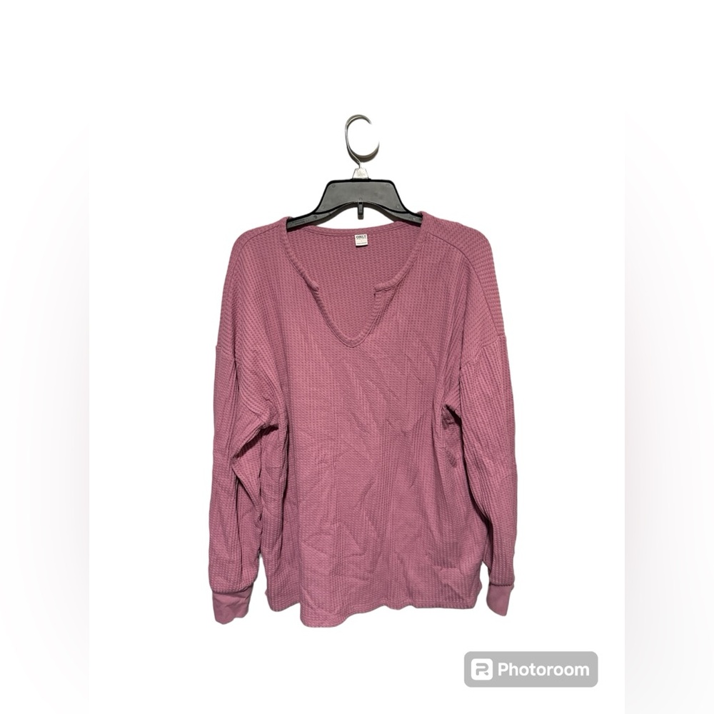Old Navy Waffle Knit PJ Top